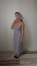bias cut midi dress