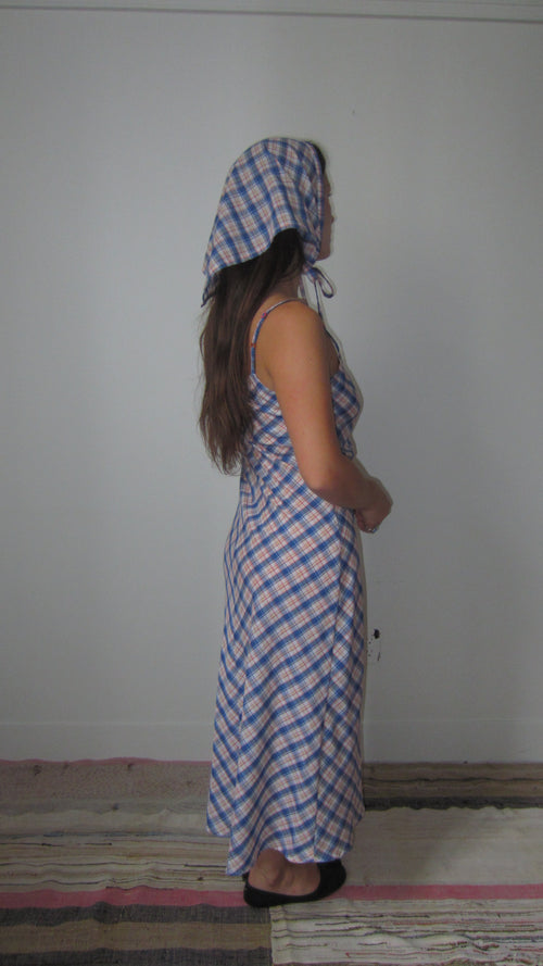 bias cut midi dress