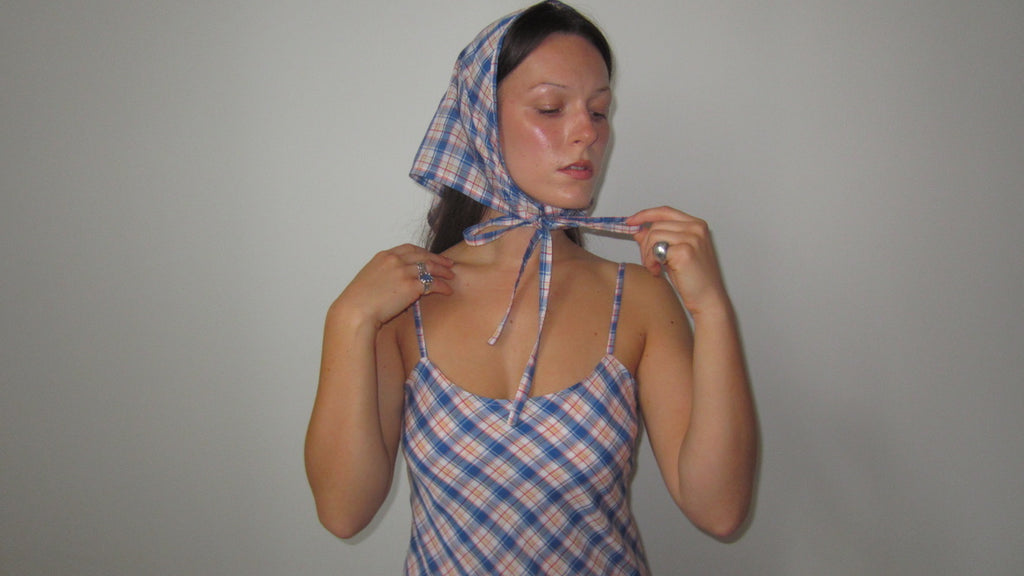 bias cut midi dress